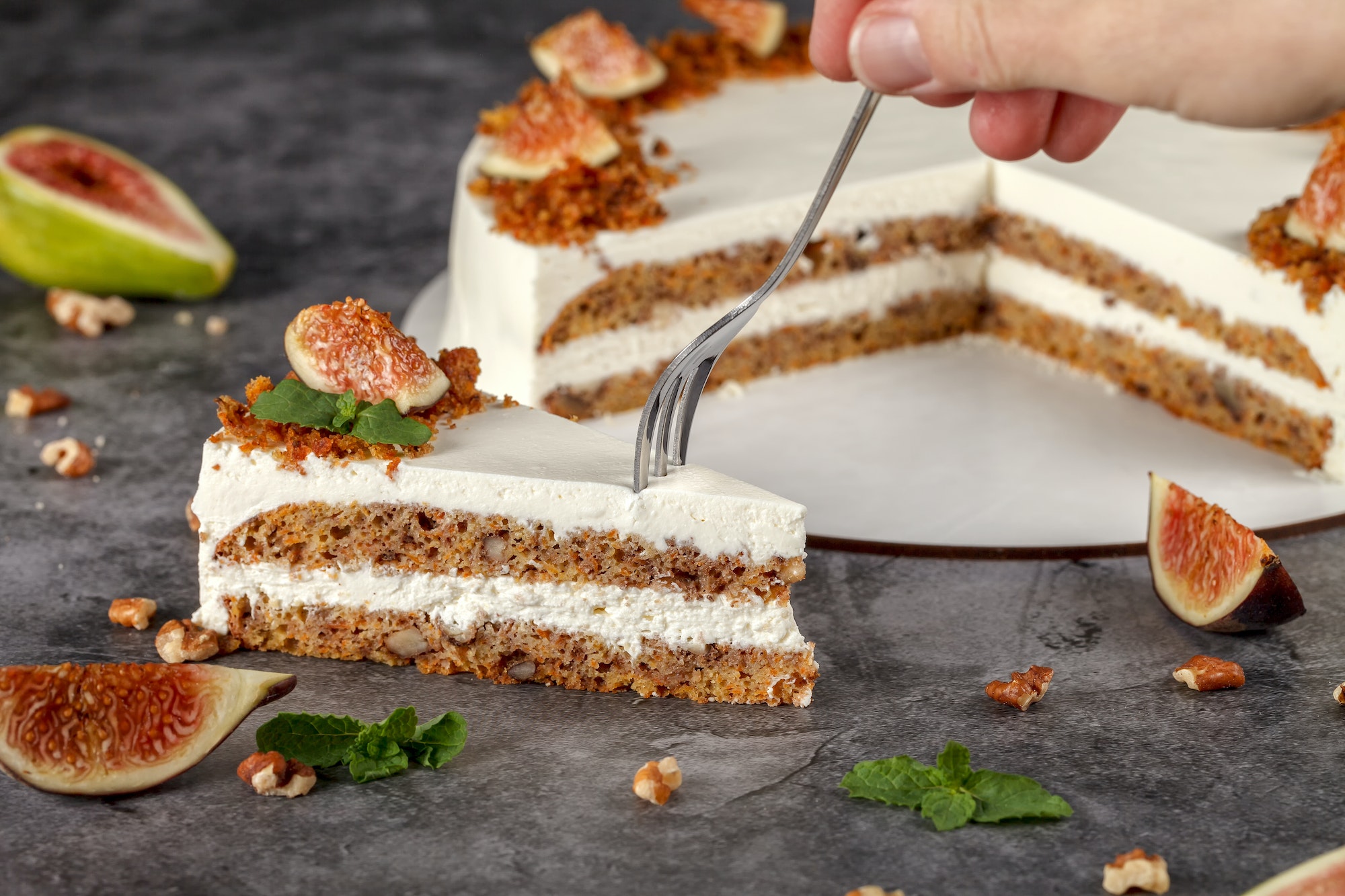 Gâteau à base de carotte