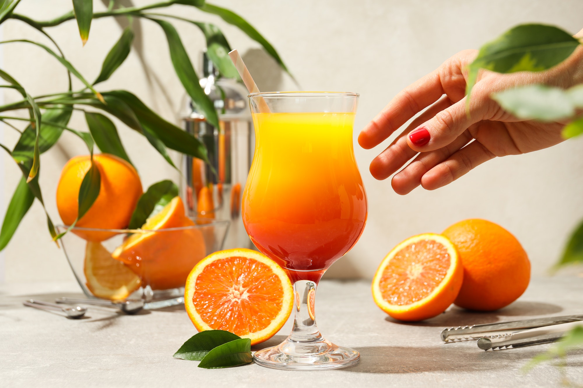 Cocktail à l'orange