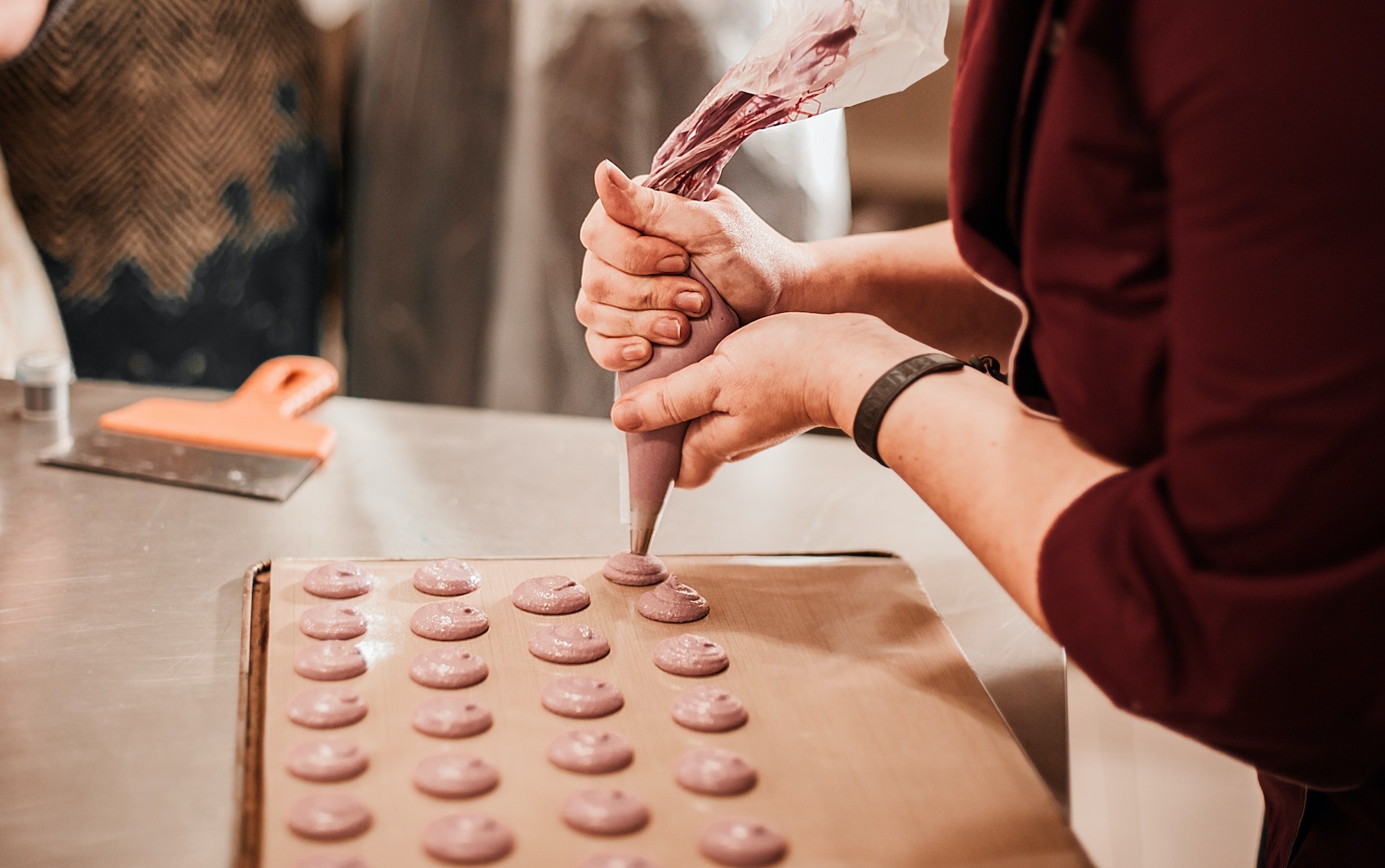 Création de macarons