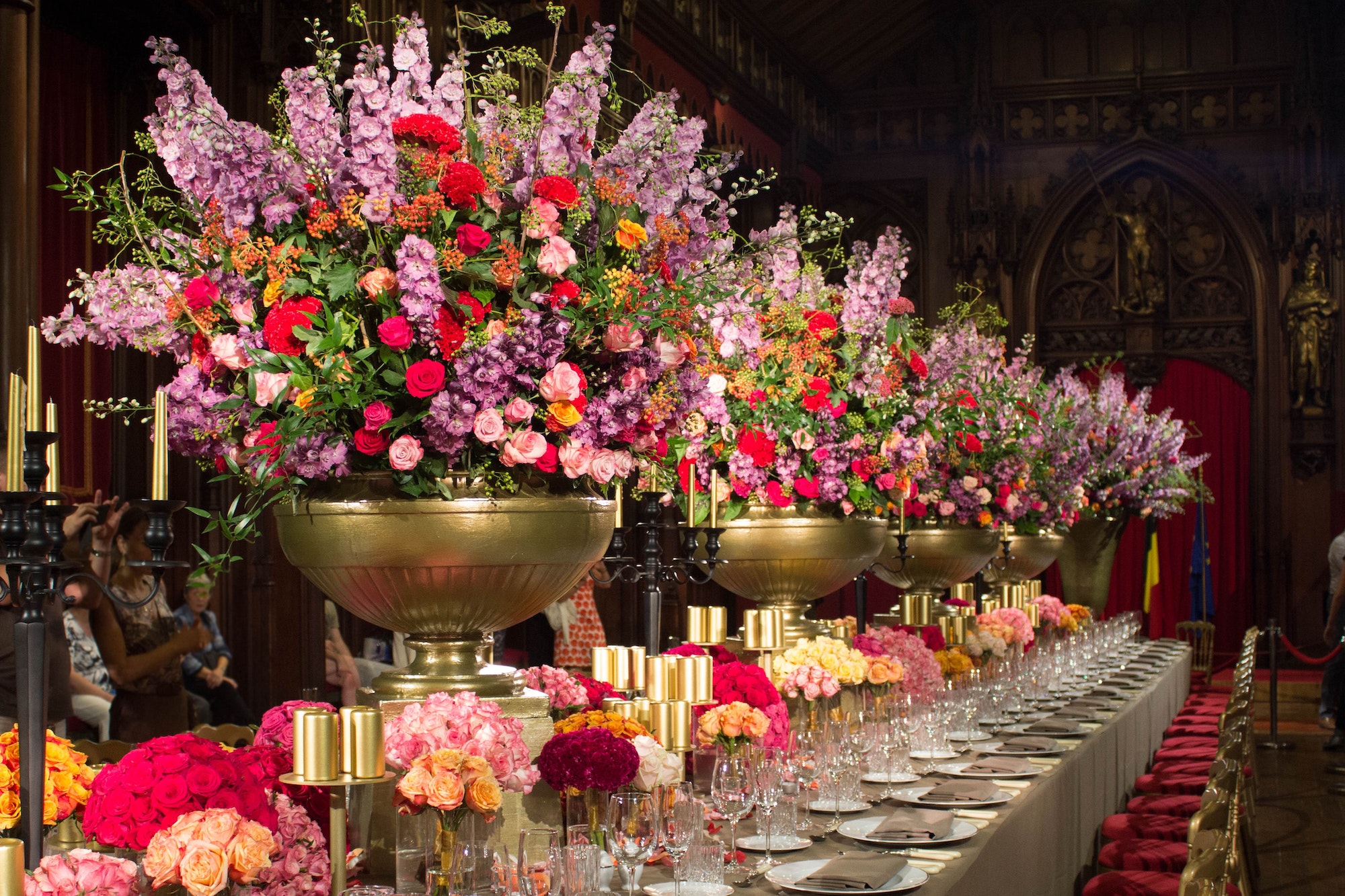 Présentation d'une table royale