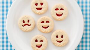 biscuit sourire variante fruit rouge