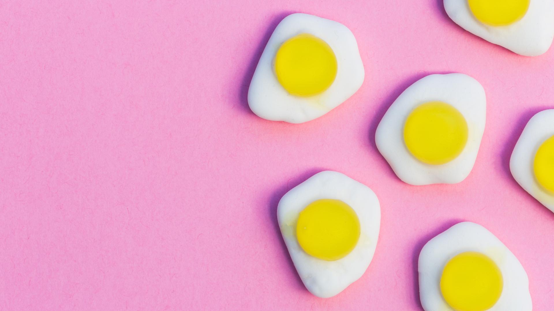 Oeuf sur le plat Haribo 