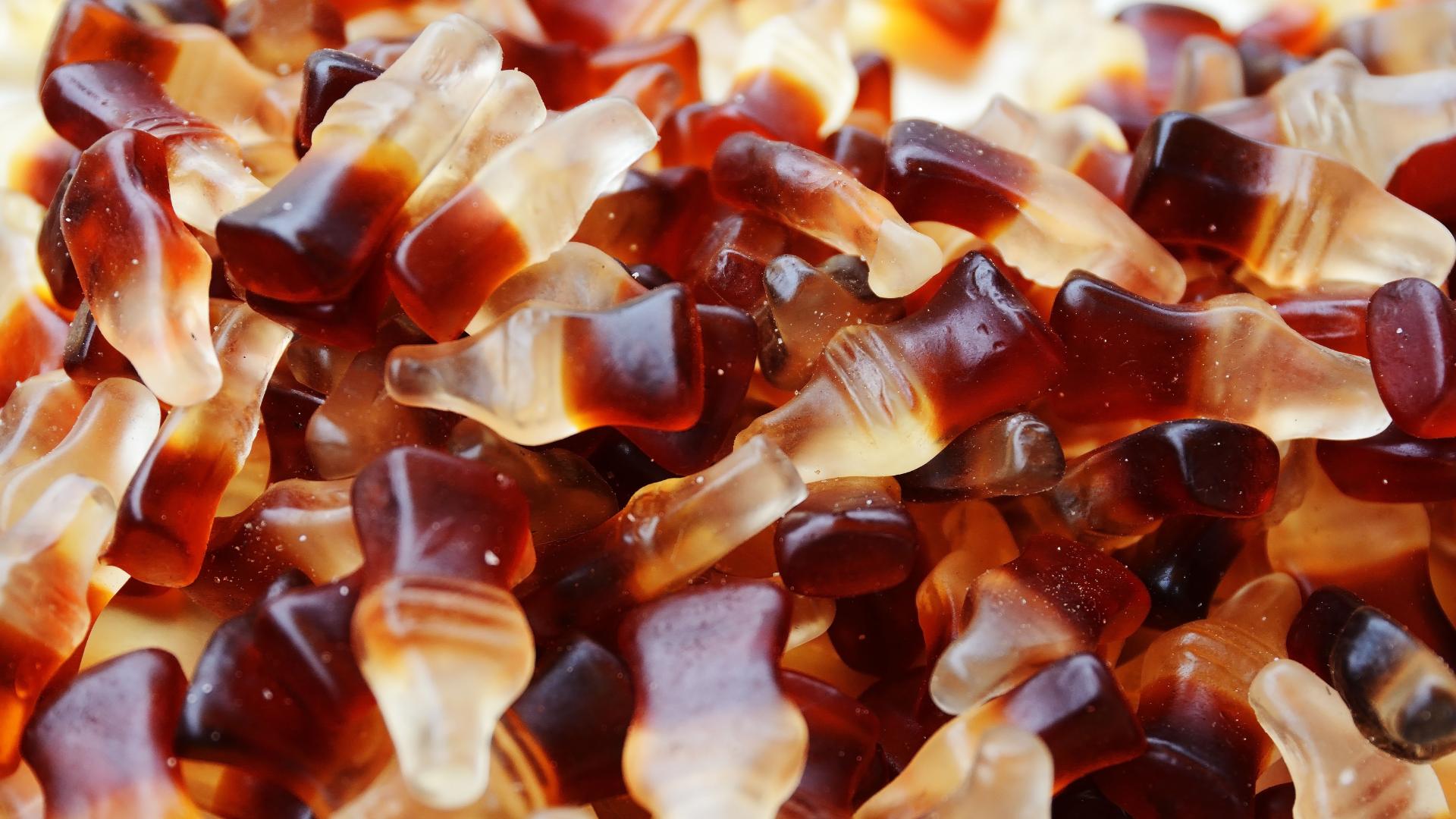 Bouteilles de Cola Haribo