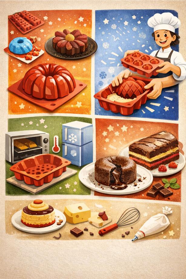 gateau moule silicone