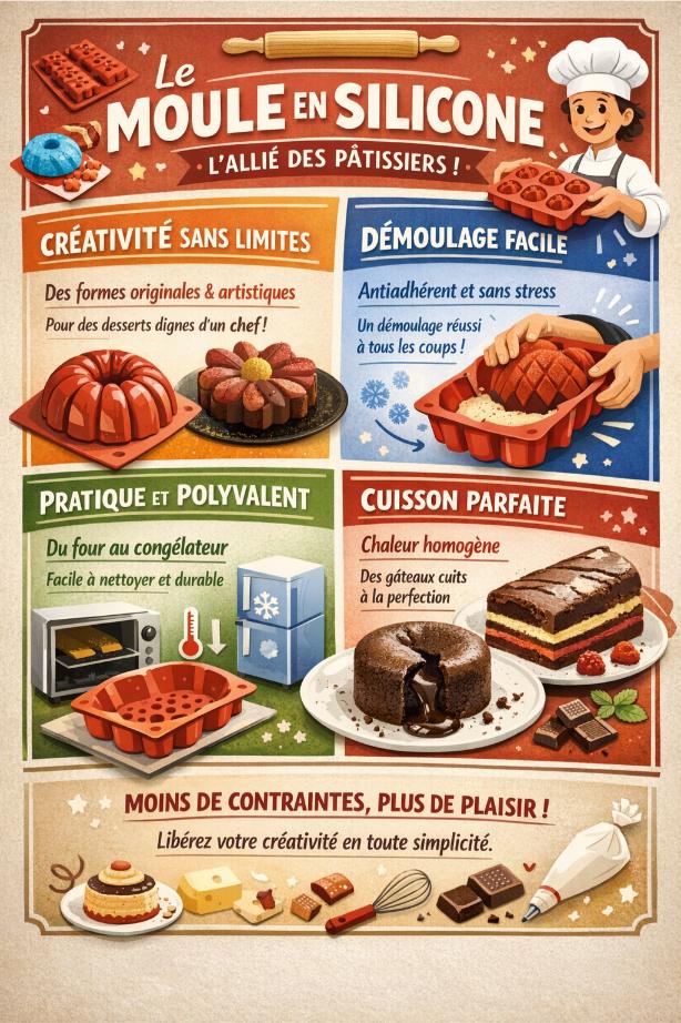 moule silicone patisserie
